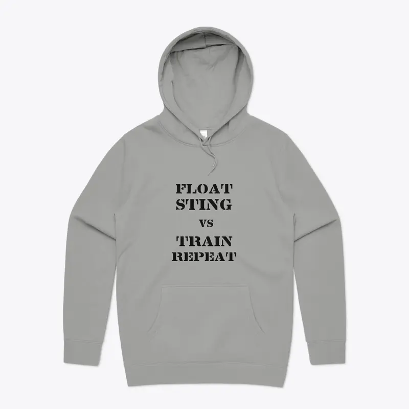 float sting zip up jacket hoodie