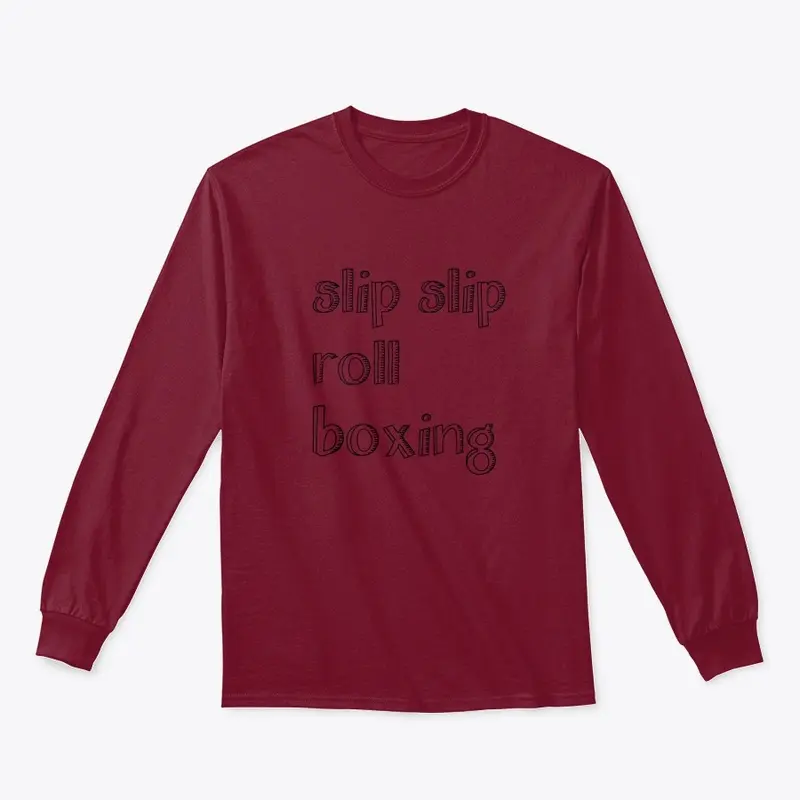 slip roll boxing hoodie